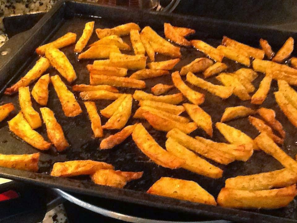 patatas fritas al horno