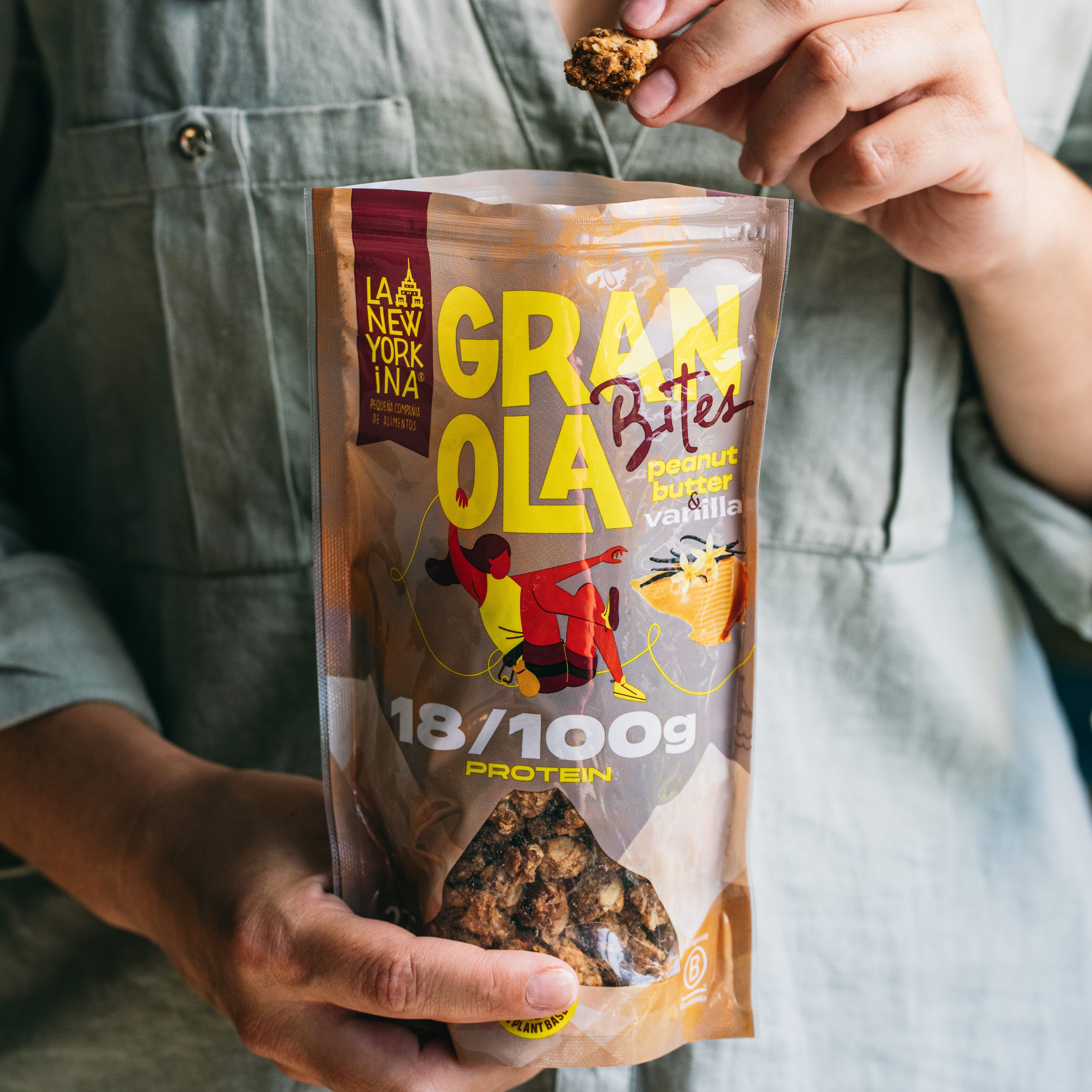 La Newyorkina presenta sus nuevos "bites" con peanut butter